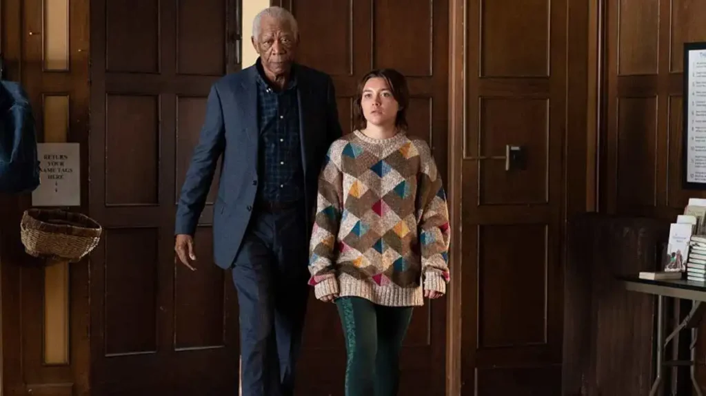 Florence Pugh și Morgan Freeman în A Good Person - 2023 - Romance - Drama